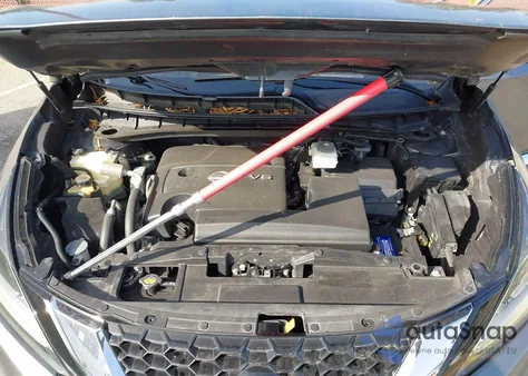 2019 Nissan Murano Sv from USA, damaged, VIN 5N1AZ2MJ6KN142430